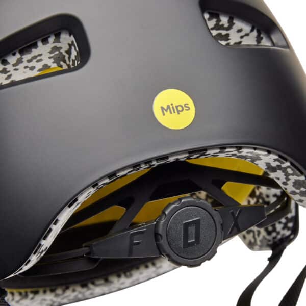 ⁦קסדה לאופניים מותאמת לילדים FOX Flight PRO HELMET V25 – פוקס, צבע שחור⁩ – תמונה ⁦3⁩