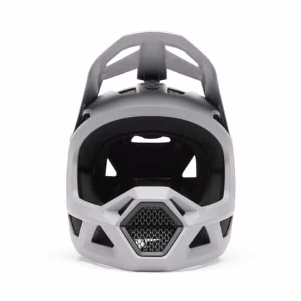 ⁦קסדה לאופניים מלאה לילדים FOX Rampage YTH 5050 V25 – פוקס, צבע אפור / לבן⁩ – תמונה ⁦6⁩