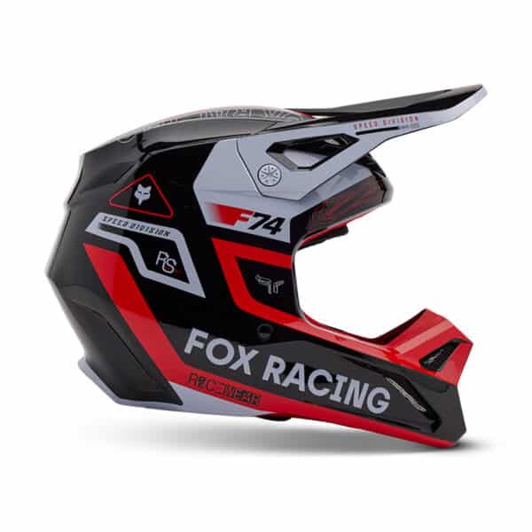 FOX V1 RACE SPEC V25 קסדת שטח מצויינת שמספקת הגנה מרבית, ביצועים מדהימים ונוחות רבת מימדים. עם טכנולוגיית MIPS המתקדמת, עיצוב חדשני ויכולת התאמה אישית, זוהי הבחירה המושלמת לרוכבי שטח מקצועיים שמעוניינים בהגנה מלאה על הראש תוך שמירה על נוחות וביצועים.