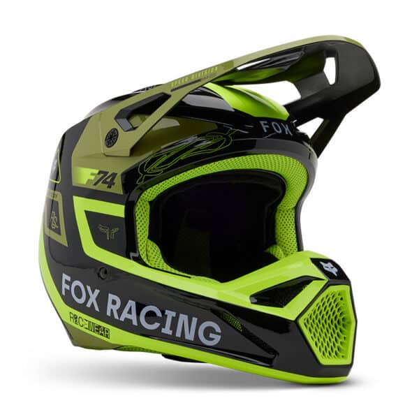 ה-FOX V1 RACE SPEC V25 היא הקסדה המושלמת לרוכבים שמחפשים הגנה גבוהה, נוחות מרבית, וסגנון חדיש ומרשים. קסדה זו מציעה את השילוב המושלם בין בטיחות ונוחות, ומבטיחה לך חווית רכיבה לא פחות ממושלמת