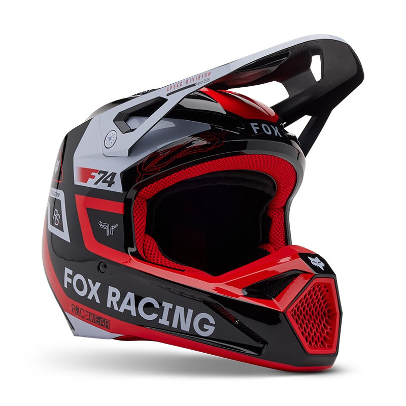 FOX V1 RACE SPEC V25 קסדת שטח מצויינת שמספקת הגנה מרבית, ביצועים מדהימים ונוחות רבת מימדים. עם טכנולוגיית MIPS המתקדמת, עיצוב חדשני ויכולת התאמה אישית, זוהי הבחירה המושלמת לרוכבי שטח מקצועיים שמעוניינים בהגנה מלאה על הראש תוך שמירה על נוחות וביצועים.