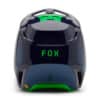 ⁦קסדה מלאה לשטח עם משקף פתוח FOX V1 TAUNT V25 – פוקס, צבע סגול / ירוק⁩ – תמונה ⁦5⁩