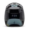 ⁦קסדה מלאה לשטח עם משקף פתוח FOX V1 Taunt V25 – פוקס, צבע שחור / כחול⁩ – תמונה ⁦6⁩
