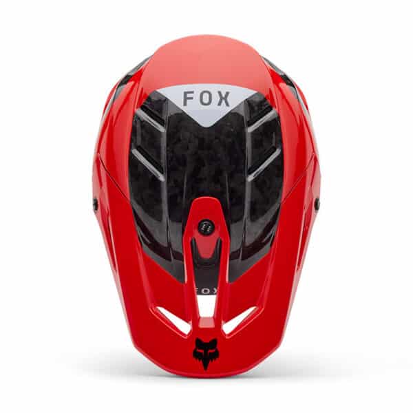 ⁦קסדה מלאה לשטח FOX V3 RS Infinte Red V25 – פוקס, קרבון אדום⁩ – תמונה ⁦4⁩