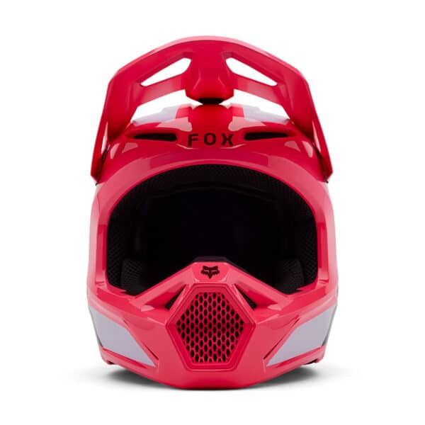 ⁦קסדה לילדים מלאה לשטח עם משקף פתוח FOX YTH V1 LEAN V25 – פוקס, צבע ורוד⁩ – תמונה ⁦6⁩
