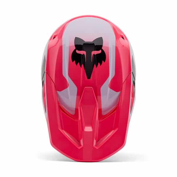 ⁦קסדה לילדים מלאה לשטח עם משקף פתוח FOX YTH V1 LEAN V25 – פוקס, צבע ורוד⁩ – תמונה ⁦3⁩