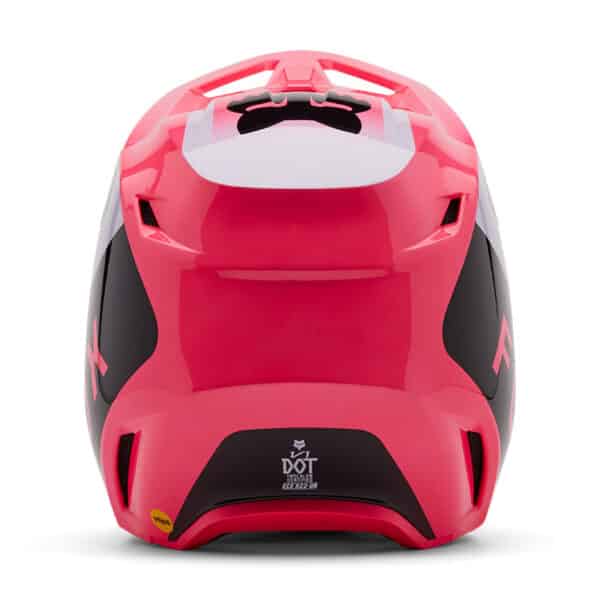 ⁦קסדה לילדים מלאה לשטח עם משקף פתוח FOX YTH V1 LEAN V25 – פוקס, צבע ורוד⁩ – תמונה ⁦4⁩