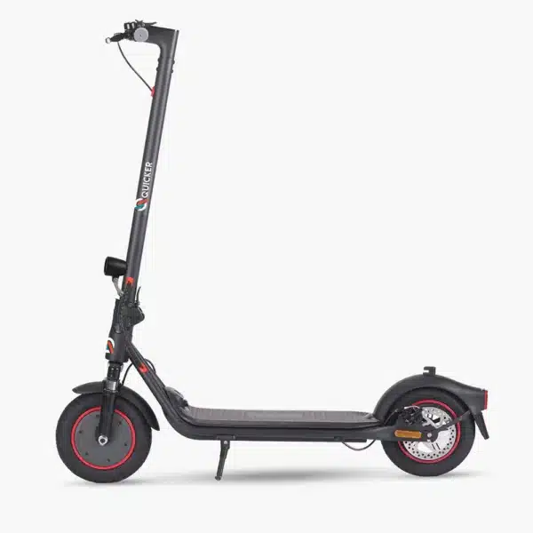 קורקינט חשמלי Quicker Lite 2 שחור עם סוללת 36V 8Ah גלגלי 10 אינץ ומשקל קל לרכיבה עירונית נוחה